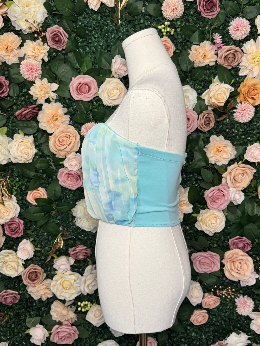 Pastel Watercolor Tube Top - Picture 3 of 8
